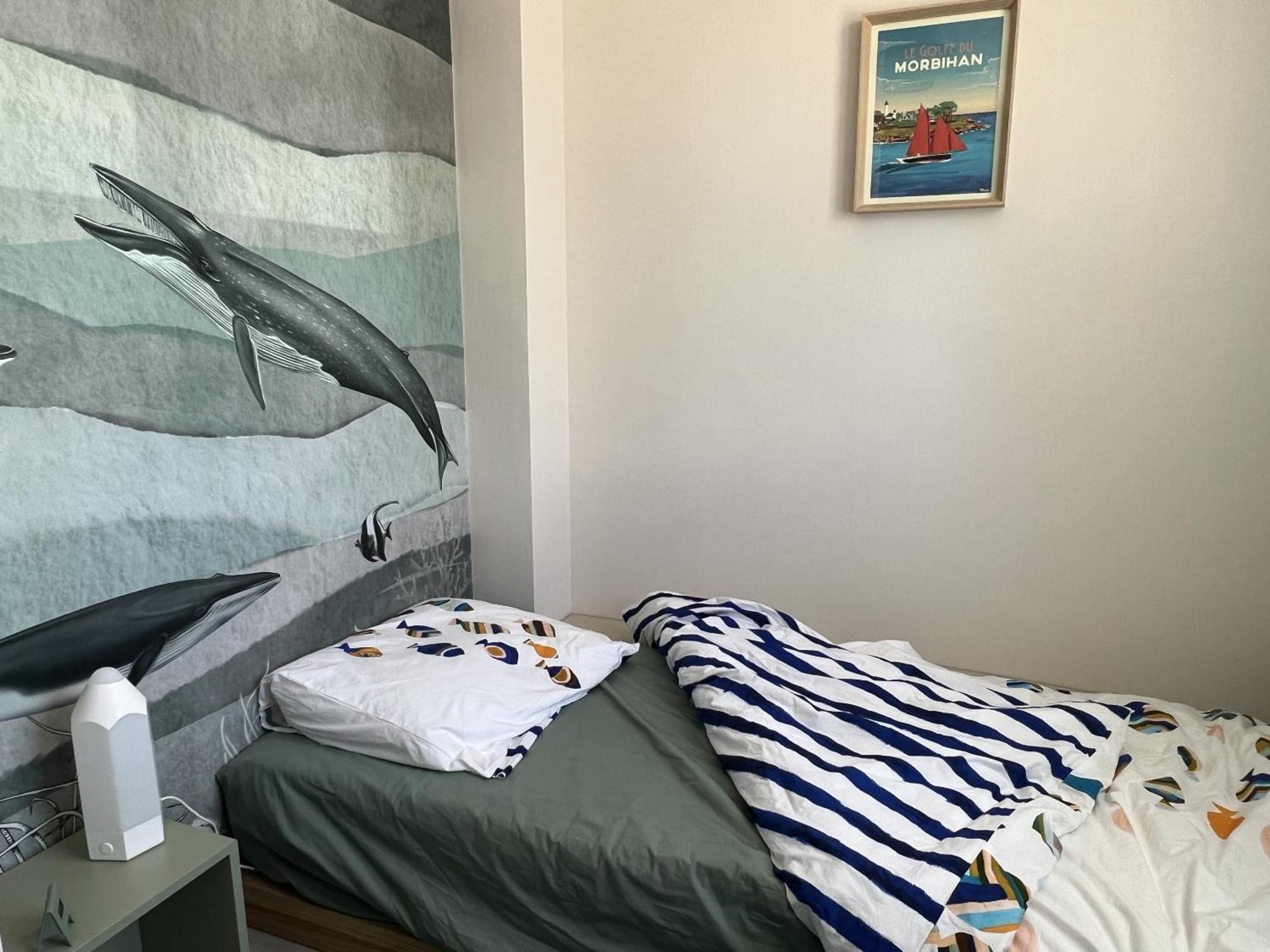Triplex A 200M De La Plage - O Delices Marins Carnac Eksteriør billede