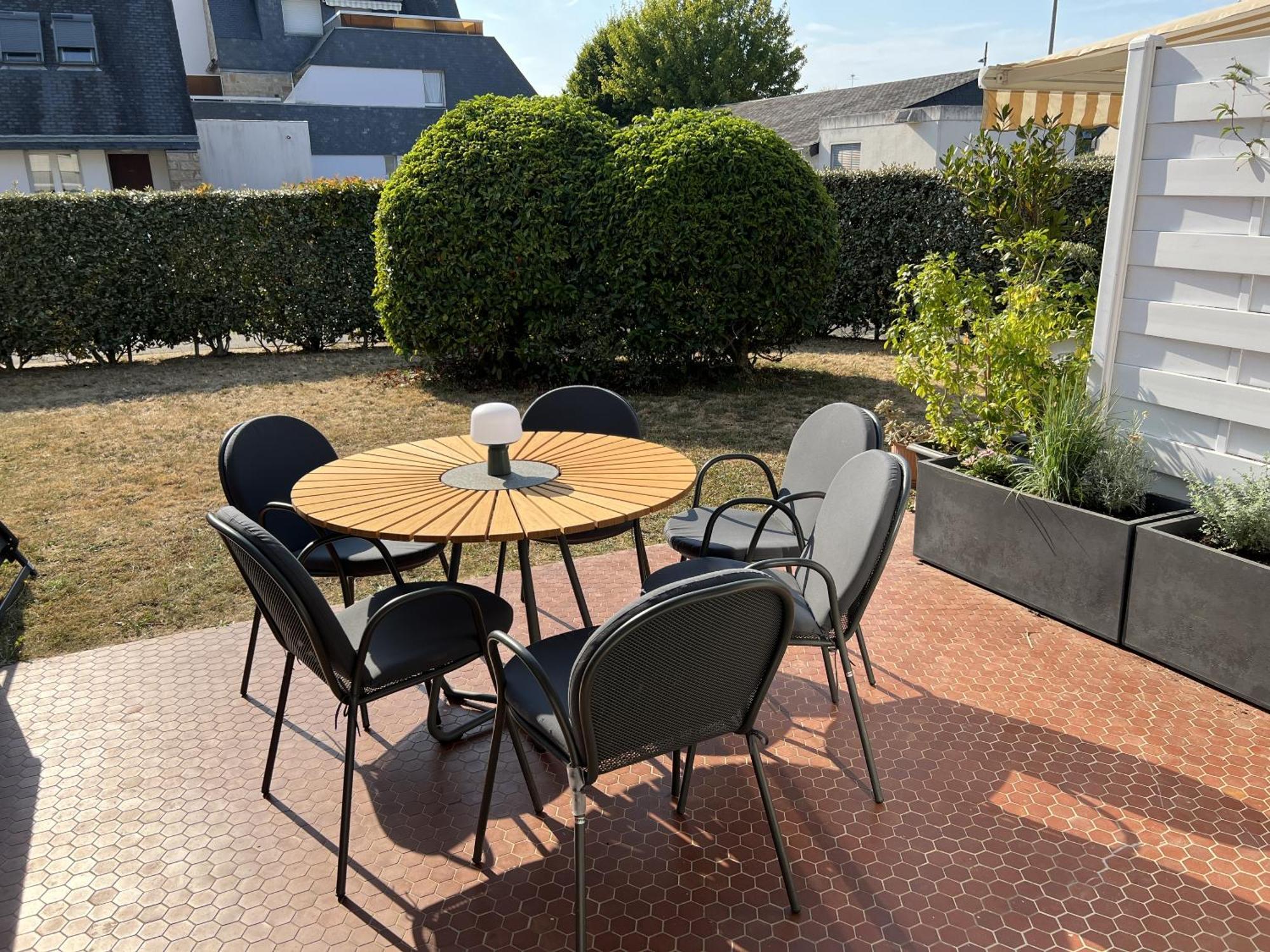 Triplex A 200M De La Plage - O Delices Marins Carnac Eksteriør billede